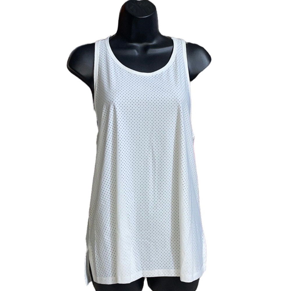 NWT Spanx White Performance Tank, Size XL